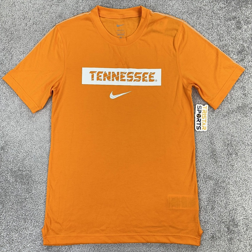 Tennessee Volunteers Shirt Mens Small Orange NCAA Football Nike Dri Fit On Field